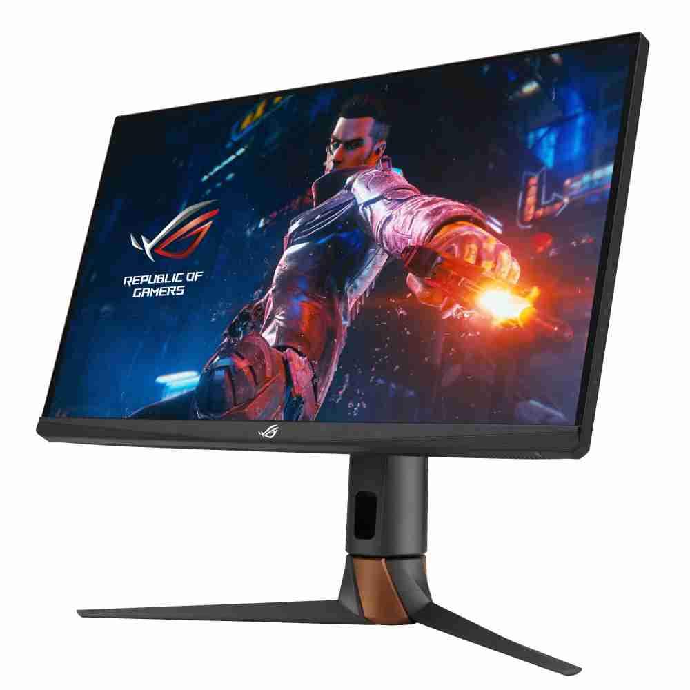 华硕ASUS ROG Swift 360Hz PG27AQN，，，，采用william威廉中文官网全新可支持ULMB2技术的高阶电竞显示器，，，，为电竞玩家打造突破以往的急速游戏体验。。。（图片来源：ASUS提供）